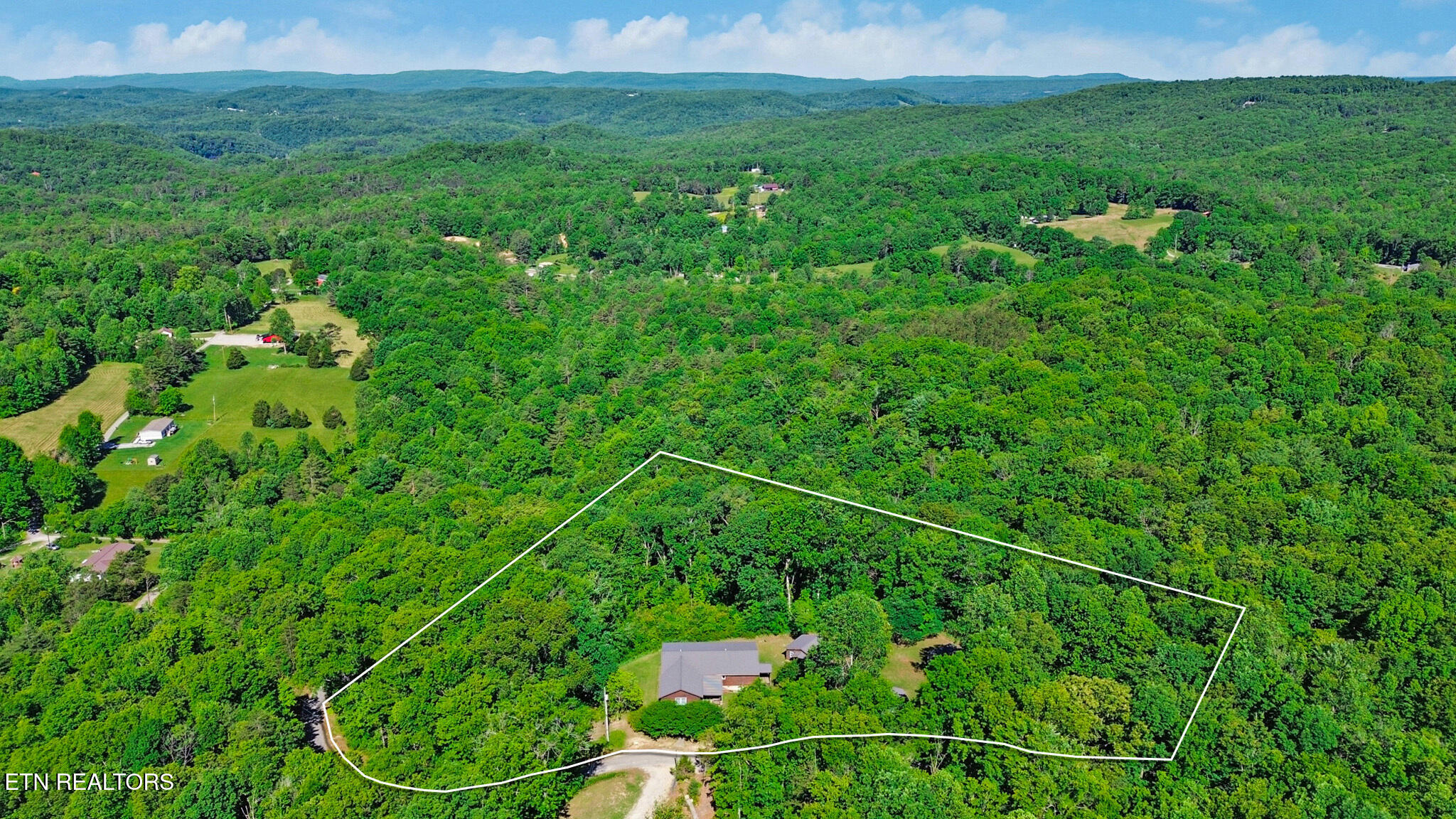 133 Hickory Flats Road Harriman, TN 37748 - Photo 49 of 57 Aerial View 12
