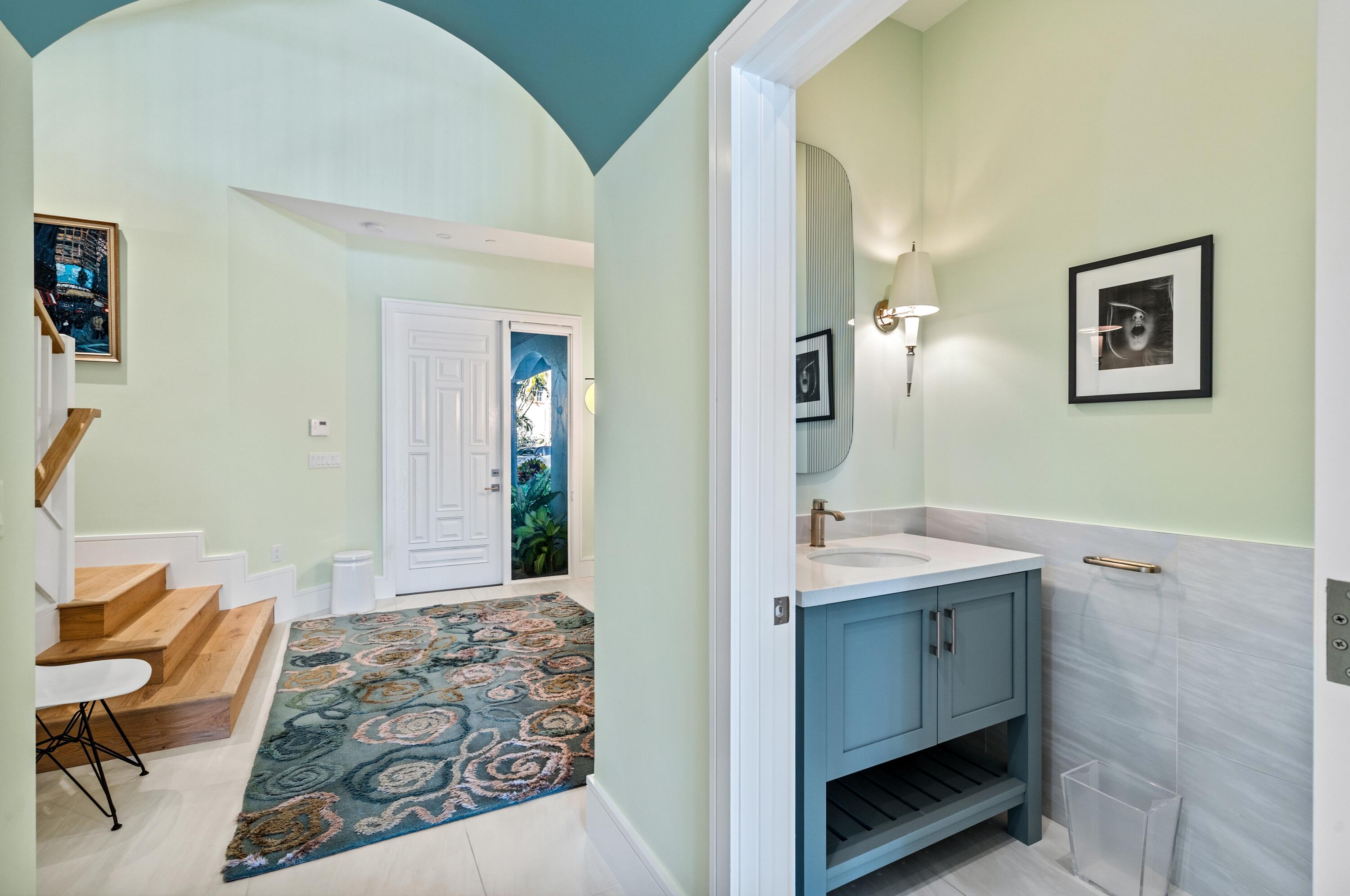 1583 Estuary Trail Delray Beach, FL 33483 - Photo 16 of 40 mls_POWDER_ROOM_TO_FOYER