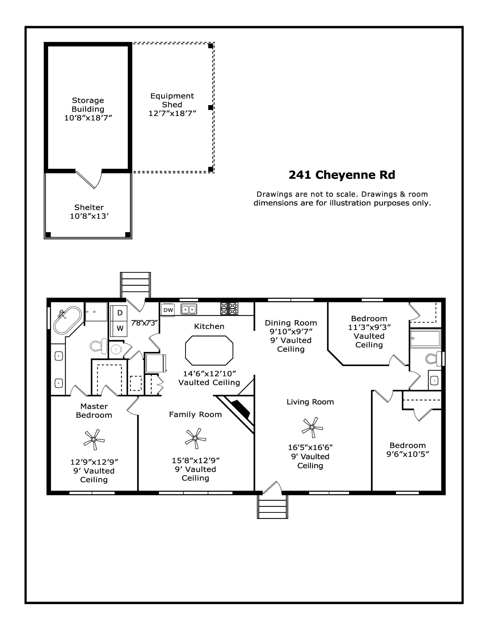 241 Cheyenne Road Robbins, NC 27325 - Photo 30 of 30 Floor plan