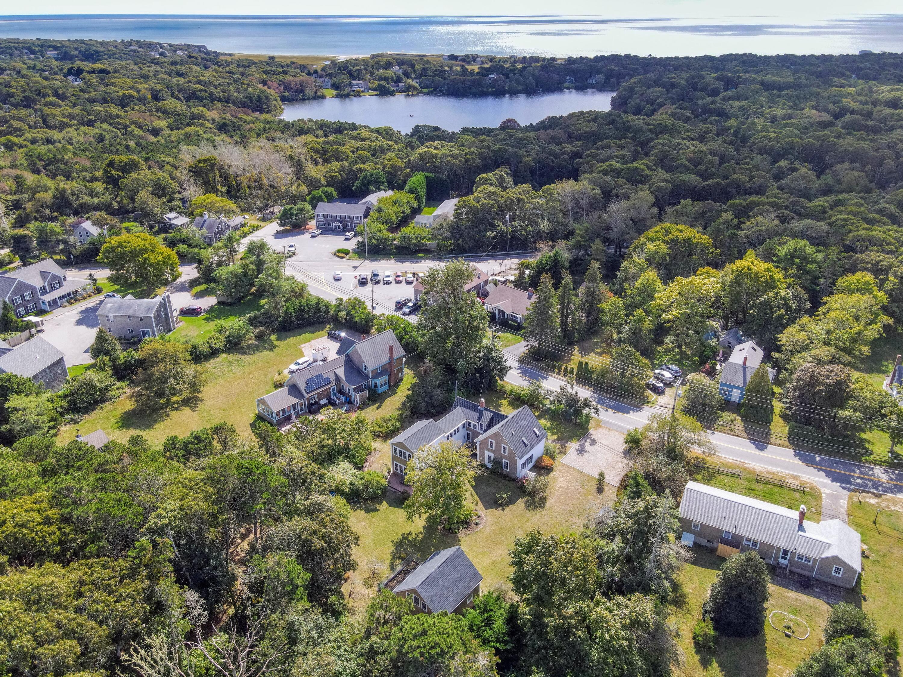 280 Chatham Road Harwich, MA 02645 - Photo 36 of 45 an aerial view of residential houses with outdoor space