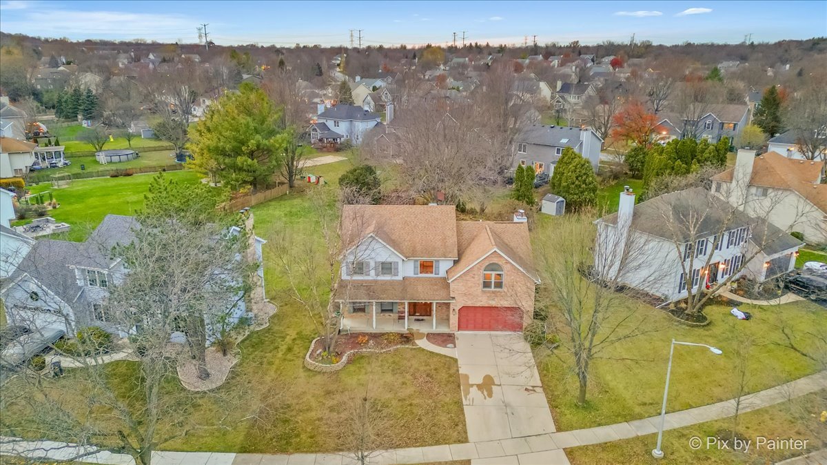 562 Boardman Circle Bolingbrook, IL 60440 - Photo 41 of 47 an aerial view of residential house with outdoor space and mountain view
