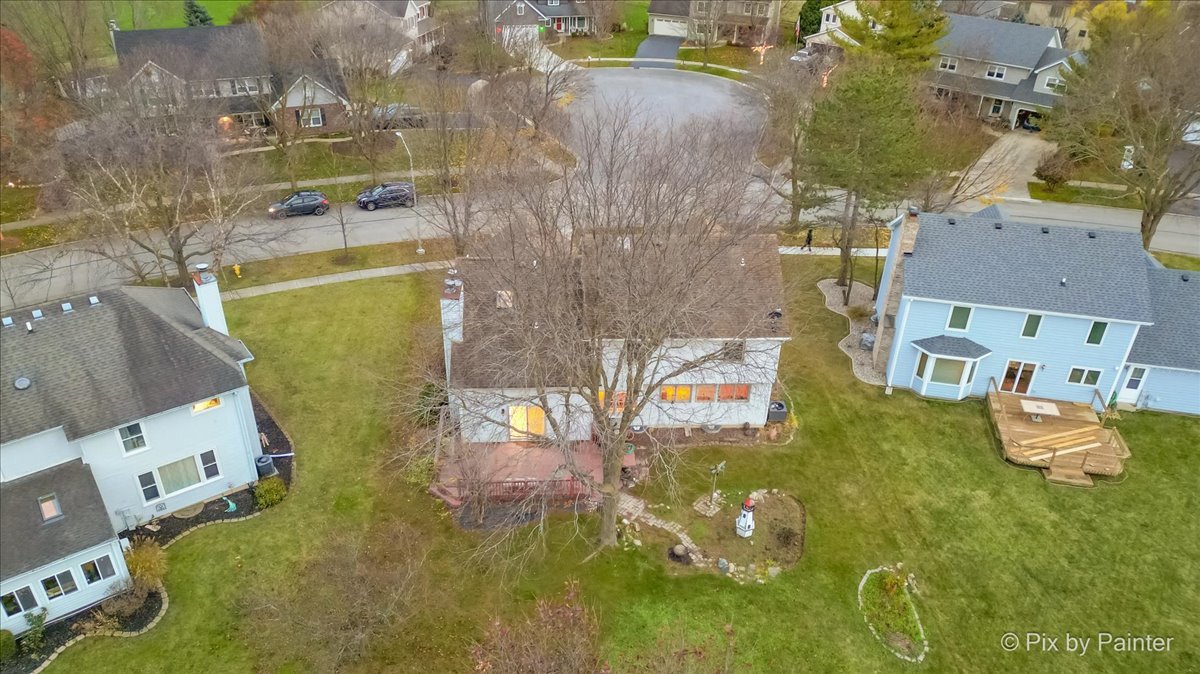 562 Boardman Circle Bolingbrook, IL 60440 - Photo 45 of 47 an aerial view of residential house with outdoor space