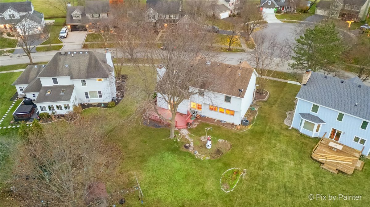 562 Boardman Circle Bolingbrook, IL 60440 - Photo 46 of 47 an aerial view of residential houses with outdoor space
