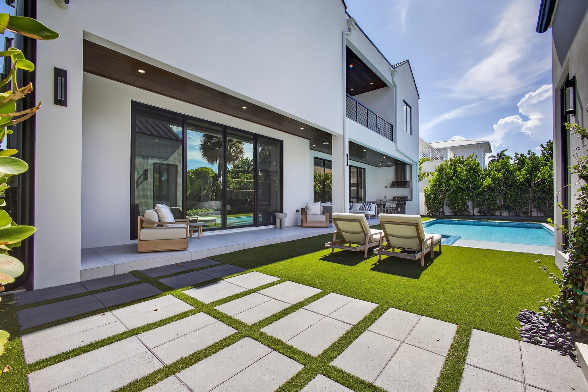 123 Murray Road West Palm Beach, FL 33405 - Photo 51 of 62 Back of house and yard