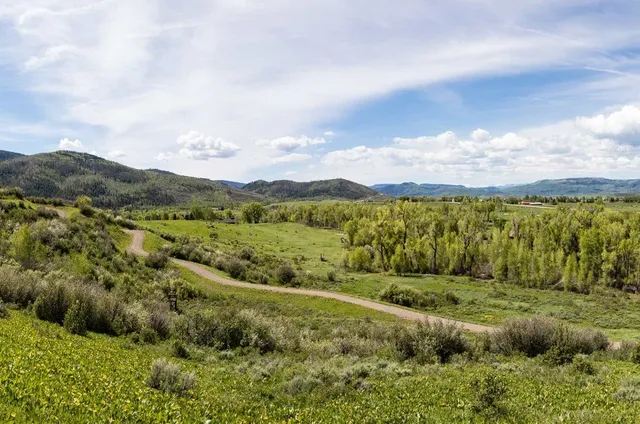 a view of outdoor space and mountain view