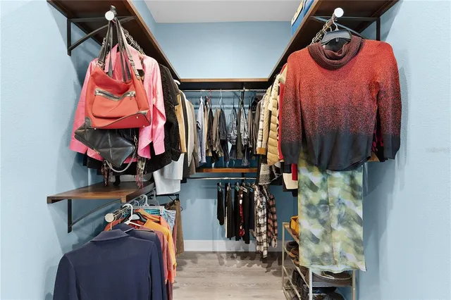 a living room with furniture and a gate