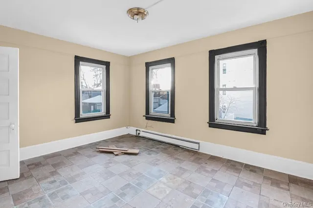 a view of an empty room with window