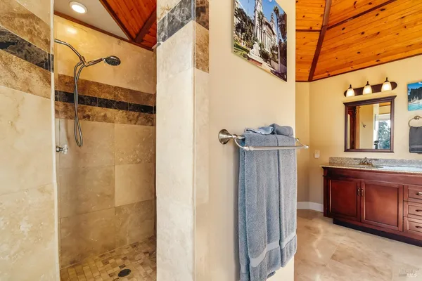 a view of a bathroom