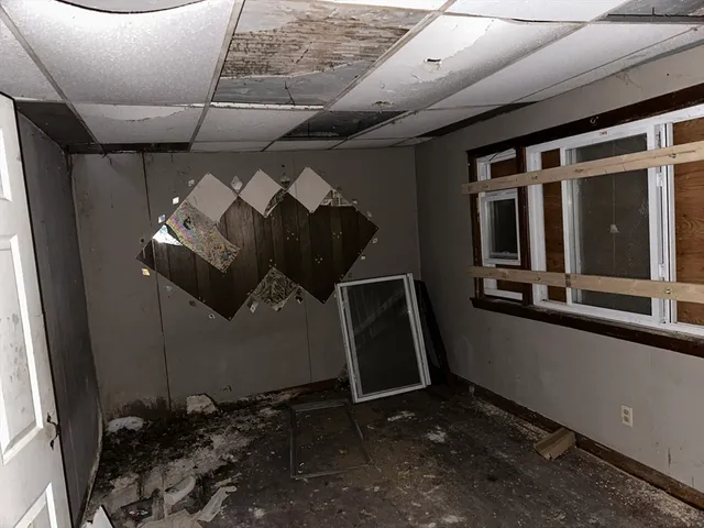 a view of storage and utility room