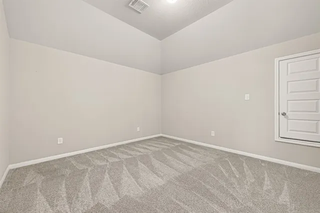 a view of empty room