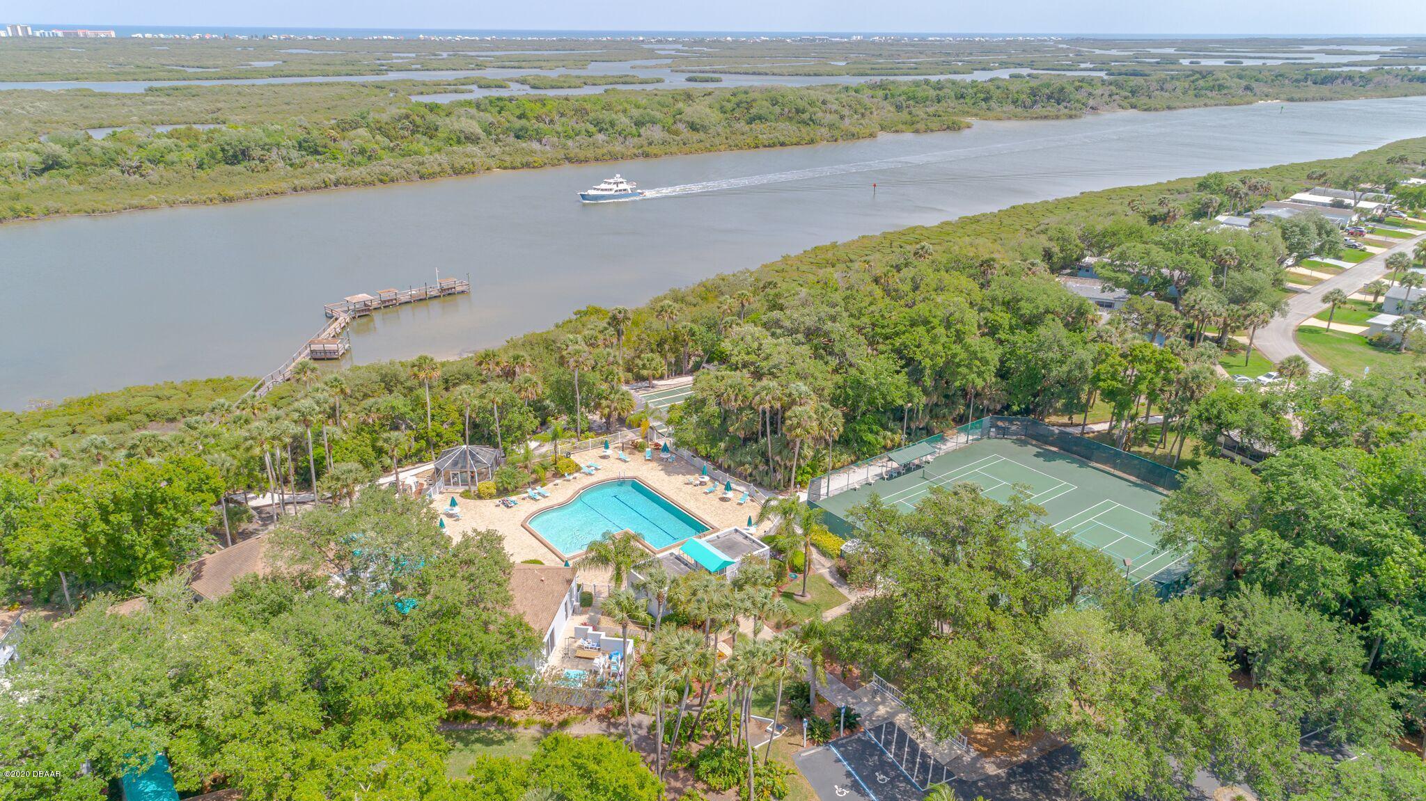 775 Navigators Way Edgewater, FL 32141 - Photo 48 of 51 Aerial Water View 2