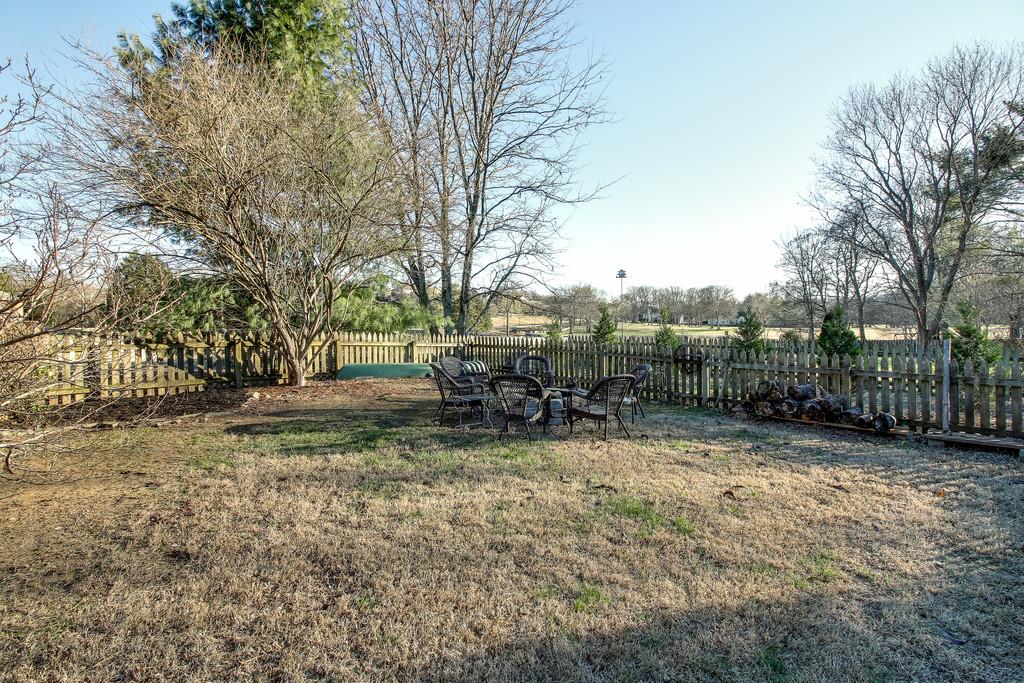 127 Baltusrol Road Franklin, TN 37069 - Photo 22 of 23 a view of backyard with trees