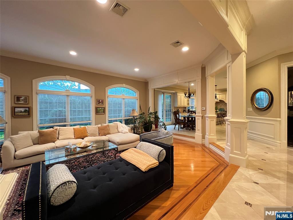 22 Reiner Place Englewood Cliffs, NJ 07632 - Photo 10 of 37 a living room with furniture and a large window