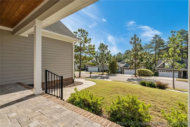 a view of front door of house
