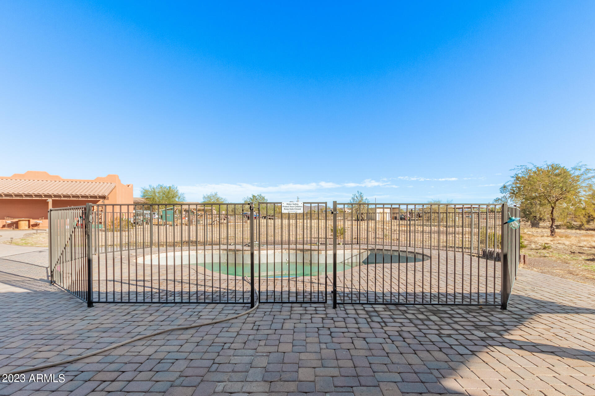 15940 West Skinner Road Surprise, AZ 85387 - Photo 19 of 26 Freshly drained & cleaned pool.