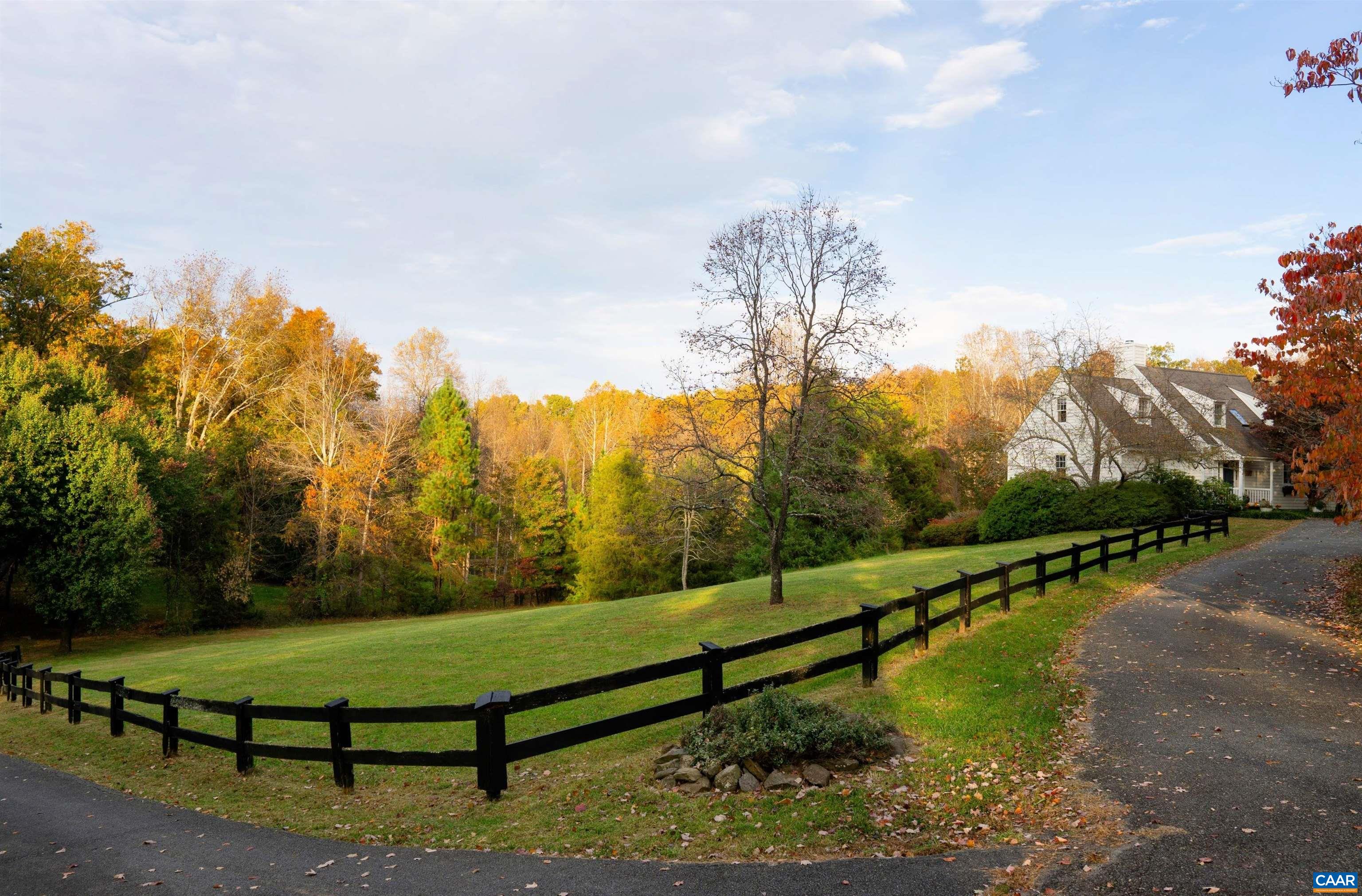 View from driveway