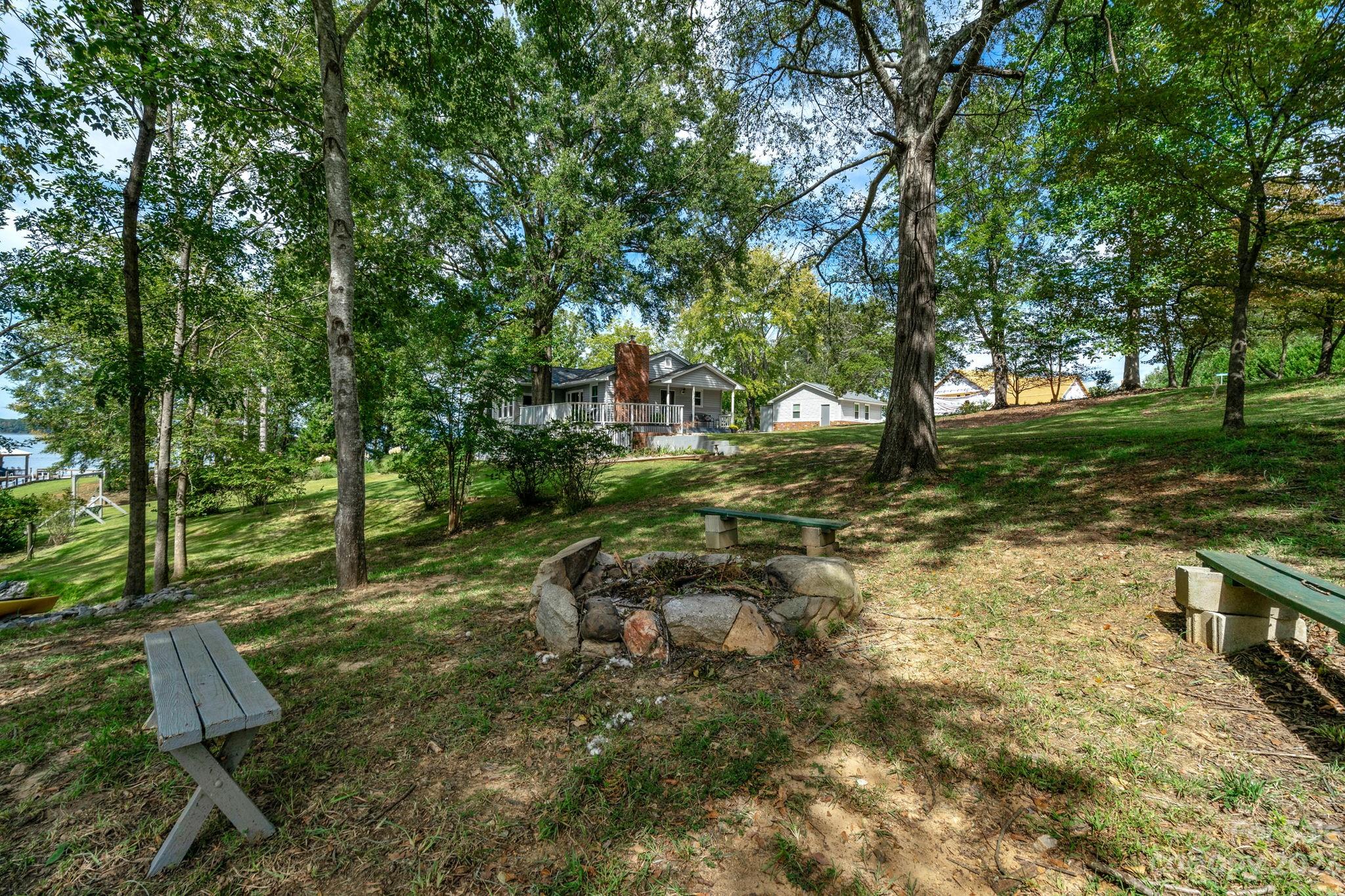2075 Rolling Hills Road Ridgeway, SC 29130 - Photo 34 of 40 a backyard of a house with lots of green space