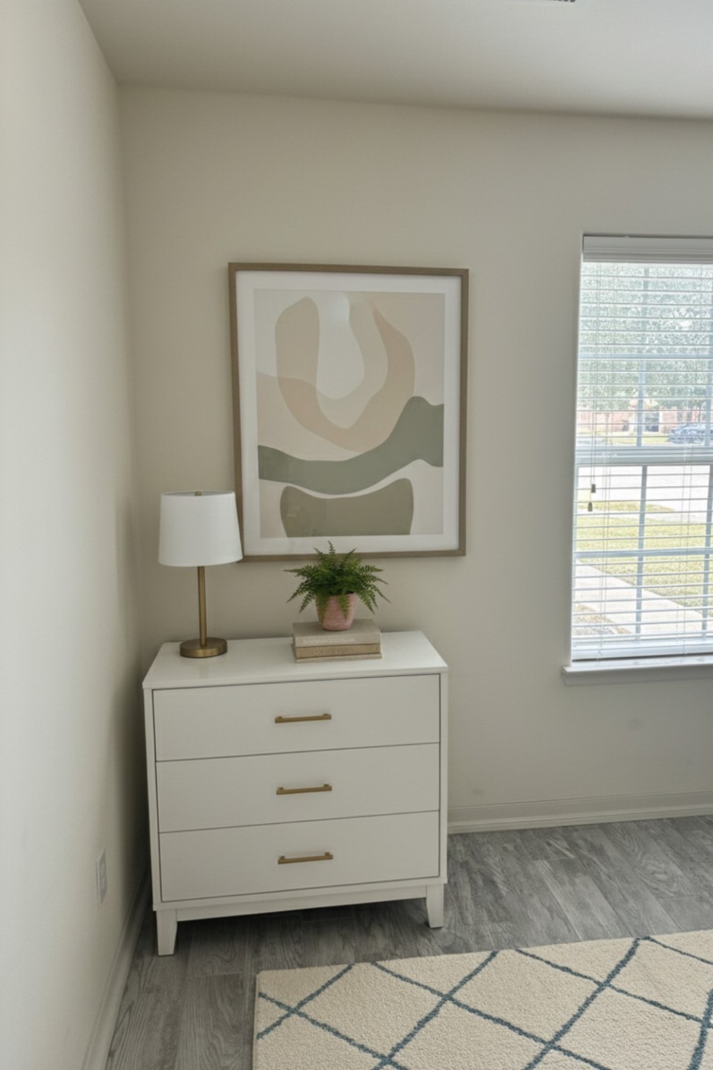 11230 Hall Ranch Court Houston, TX 77075 - Photo 16 of 21 a room with a mirror on dresser and a window