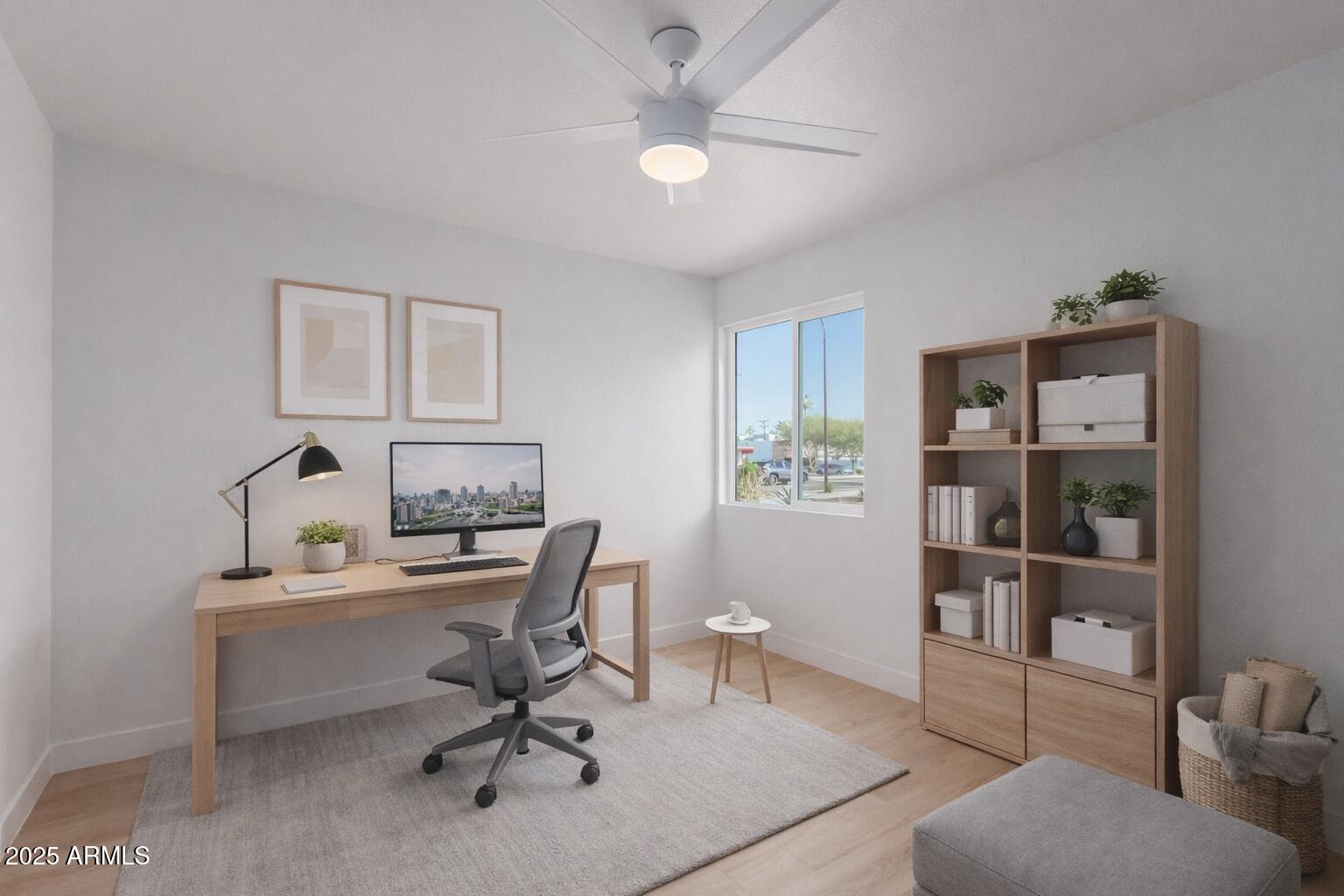 8055 East Thomas Road, Unit M101 Scottsdale, AZ 85251 - Photo 11 of 33 a view of a workspace with furniture and a window