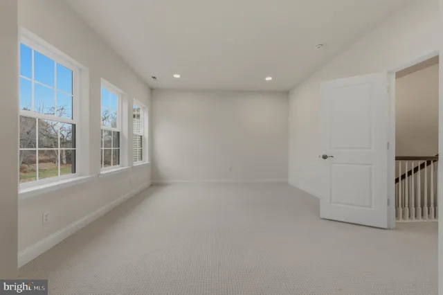 a view of empty room