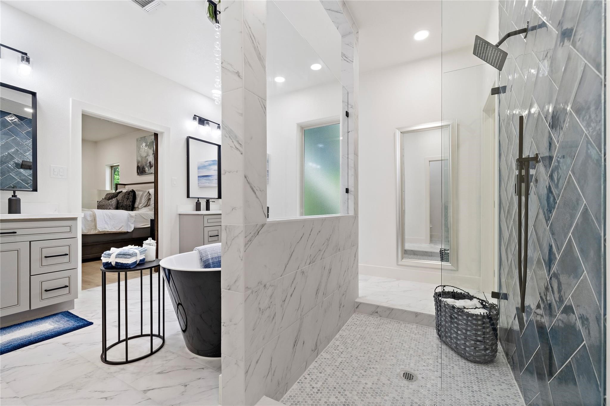 459 Live Oak Road Wharton, TX 77488 - Photo 14 of 27 a living room with furniture a large window and stainless steel appliances