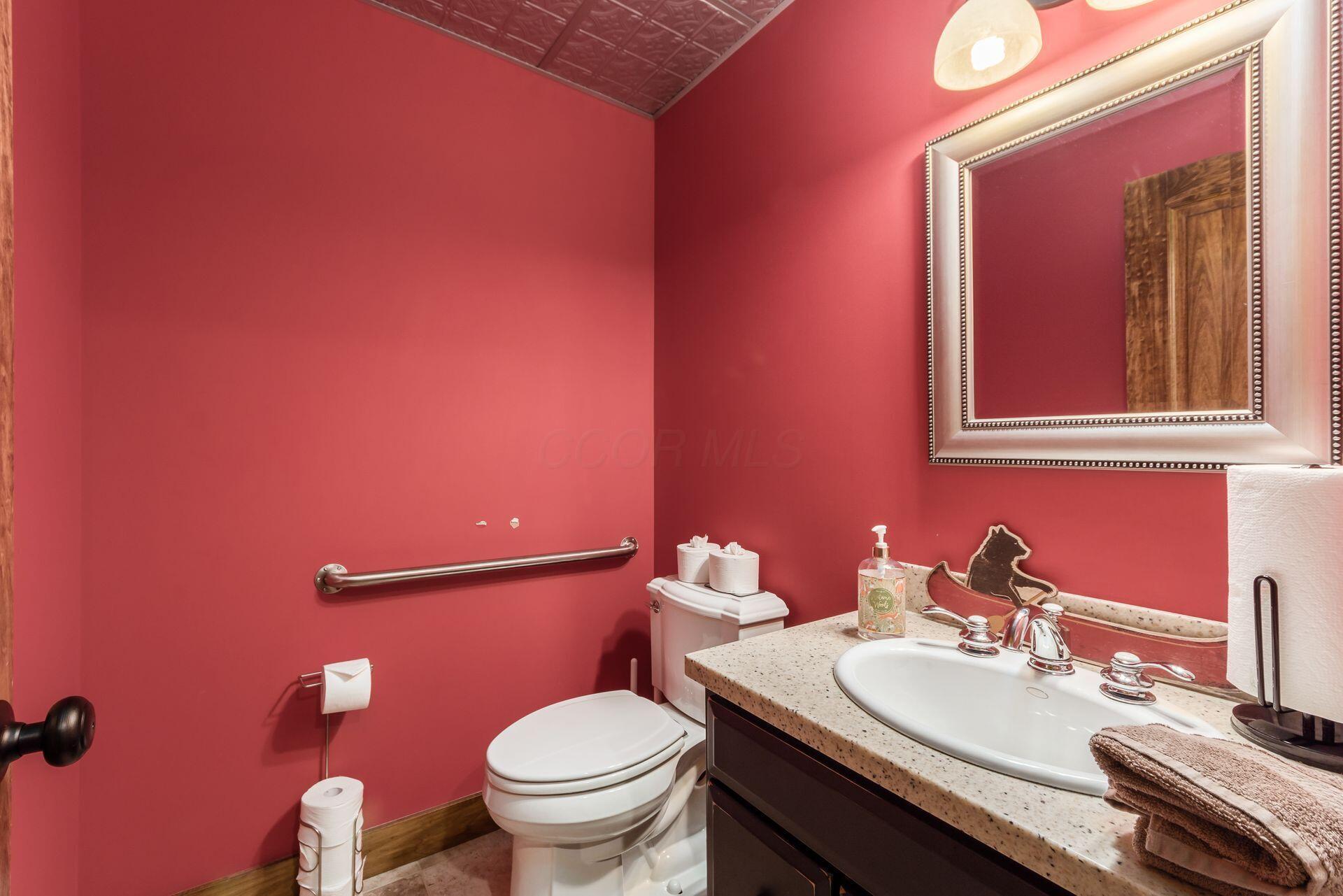 16187 Kreashbaum Road Rockbridge, OH 43149 - Photo 42 of 66 Half bathroom in the lower level.