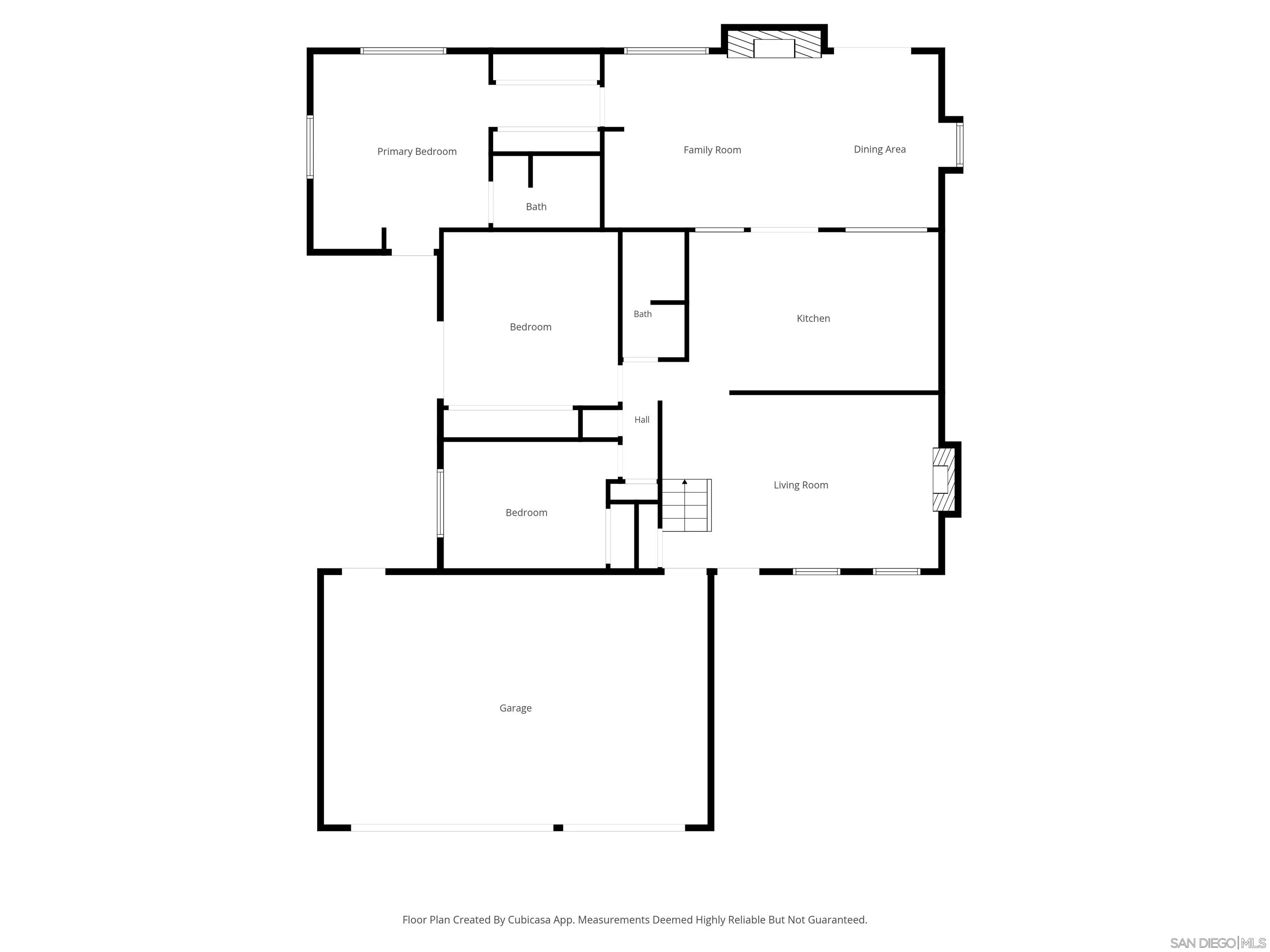 13322 Via Mark Poway, CA 92064 - Photo 24 of 25 a picture of a floor plan