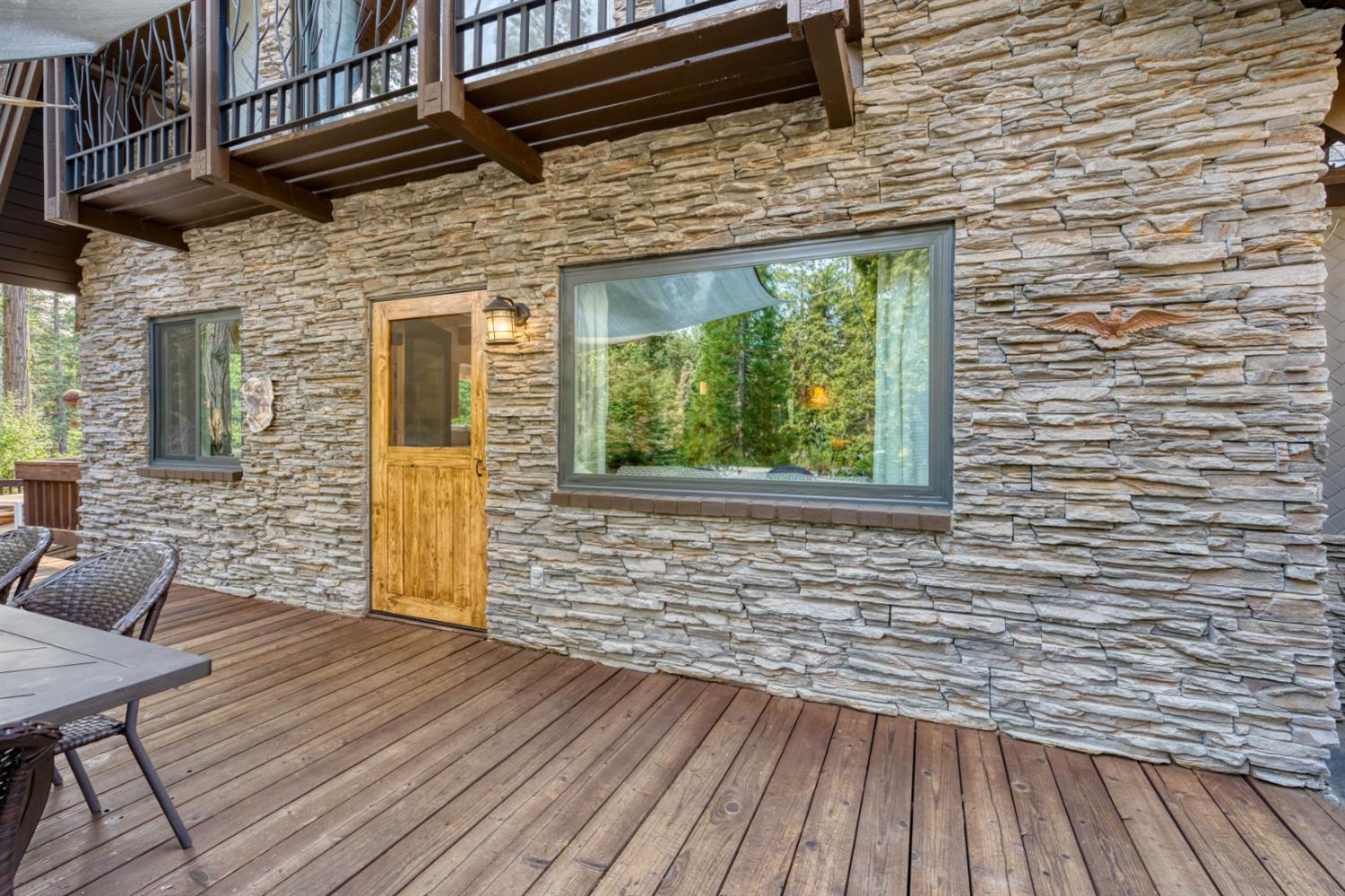 38848 Ridge Road Shaver Lake, CA 93664 - Photo 14 of 81 a view of outdoor space with wooden floor