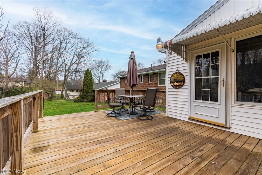 4904 3rd Street Northwest Canton, OH 44708 - Photo 24 of 31 View of wooden terrace