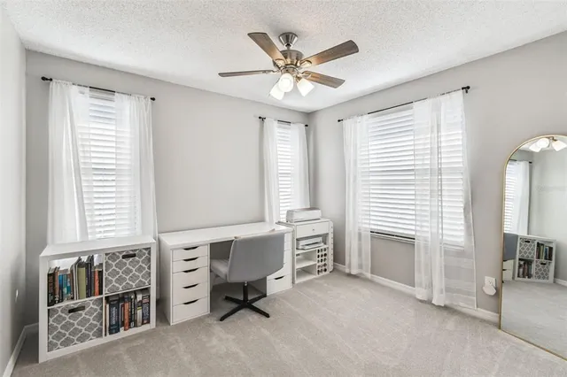 a view of an ocean and beach