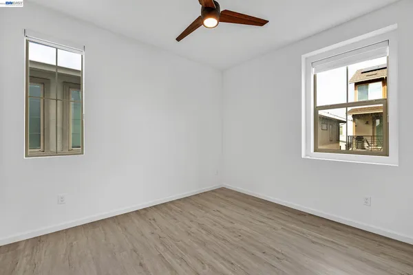 wooden floor in an empty room