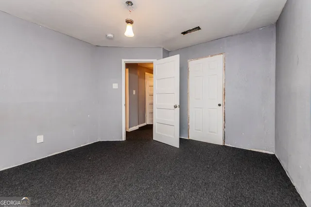 a view of empty room