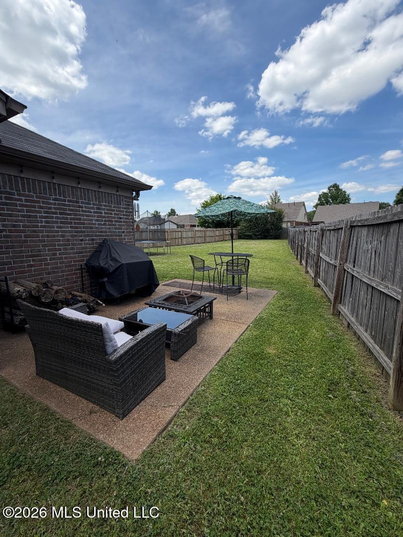 328 Vaiden Ridge Drive North Hernando, MS 38632 - Photo 15 of 16 Patio - Backyard