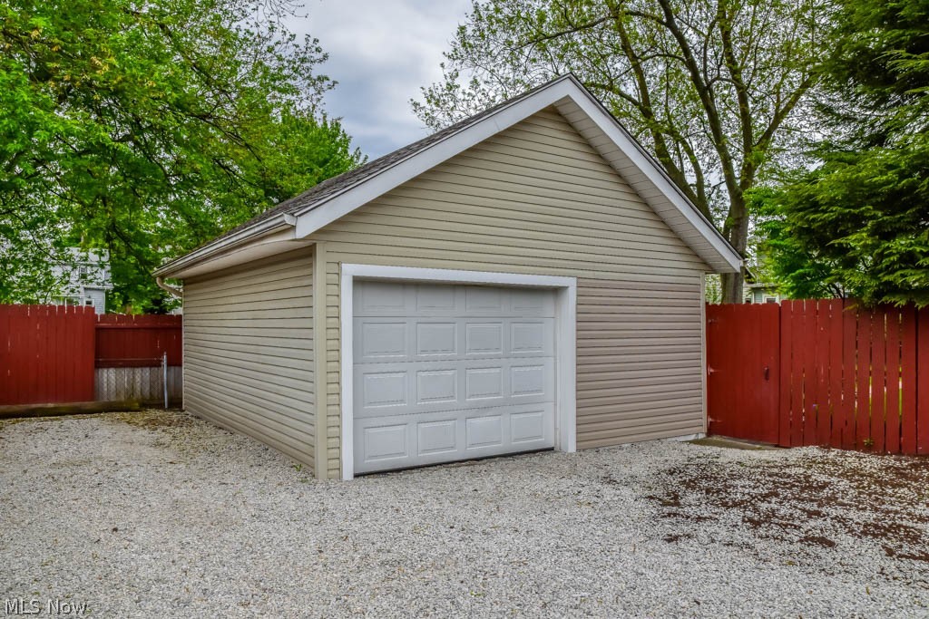 2707 10th Street Northwest Canton, OH 44708 - Photo 32 of 34 Oversized 1-car garage with extra driveway parking.