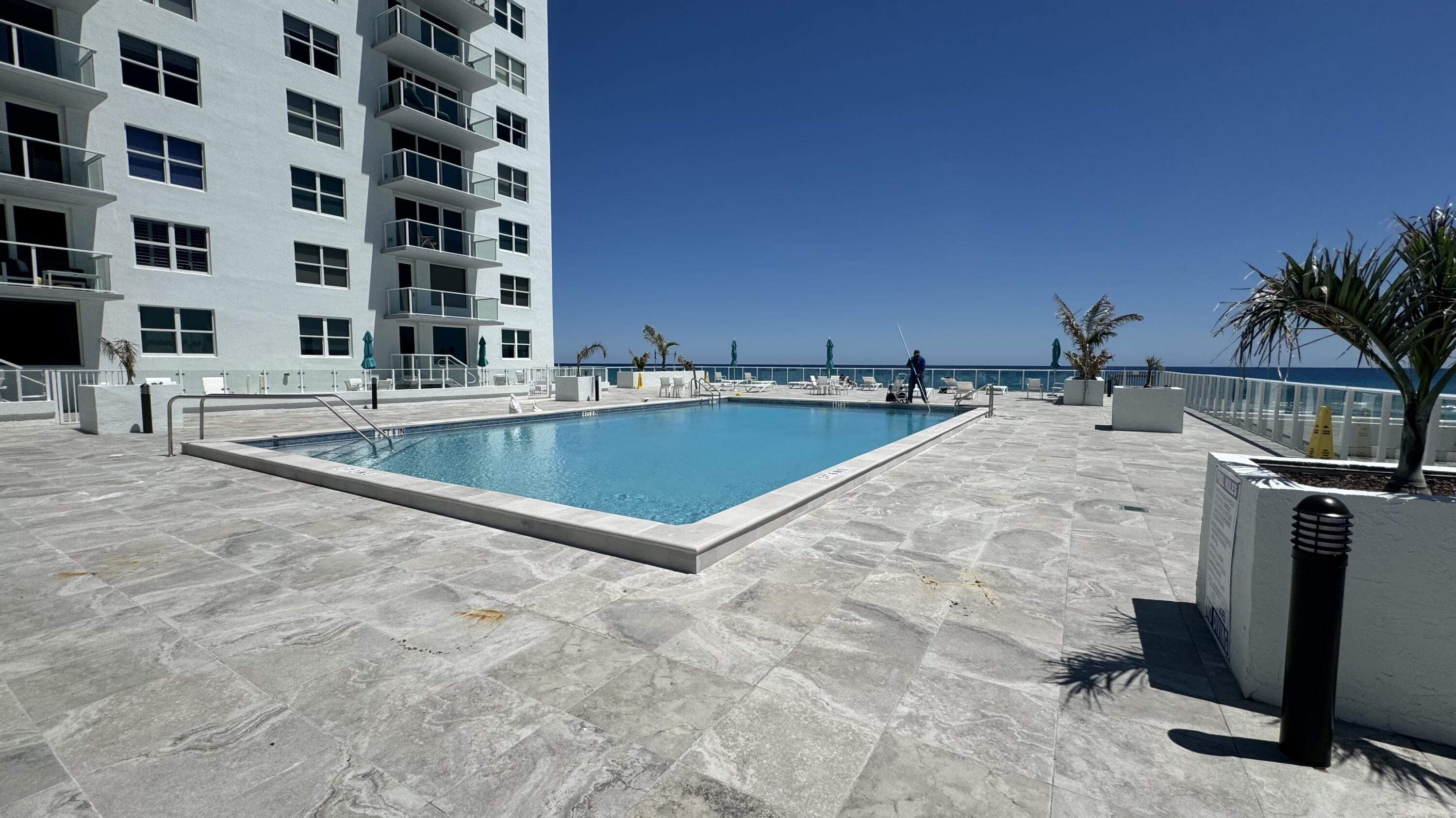 3450 South Ocean Boulevard, Unit 708 Palm Beach, FL 33480 - Photo 25 of 33 New pool
