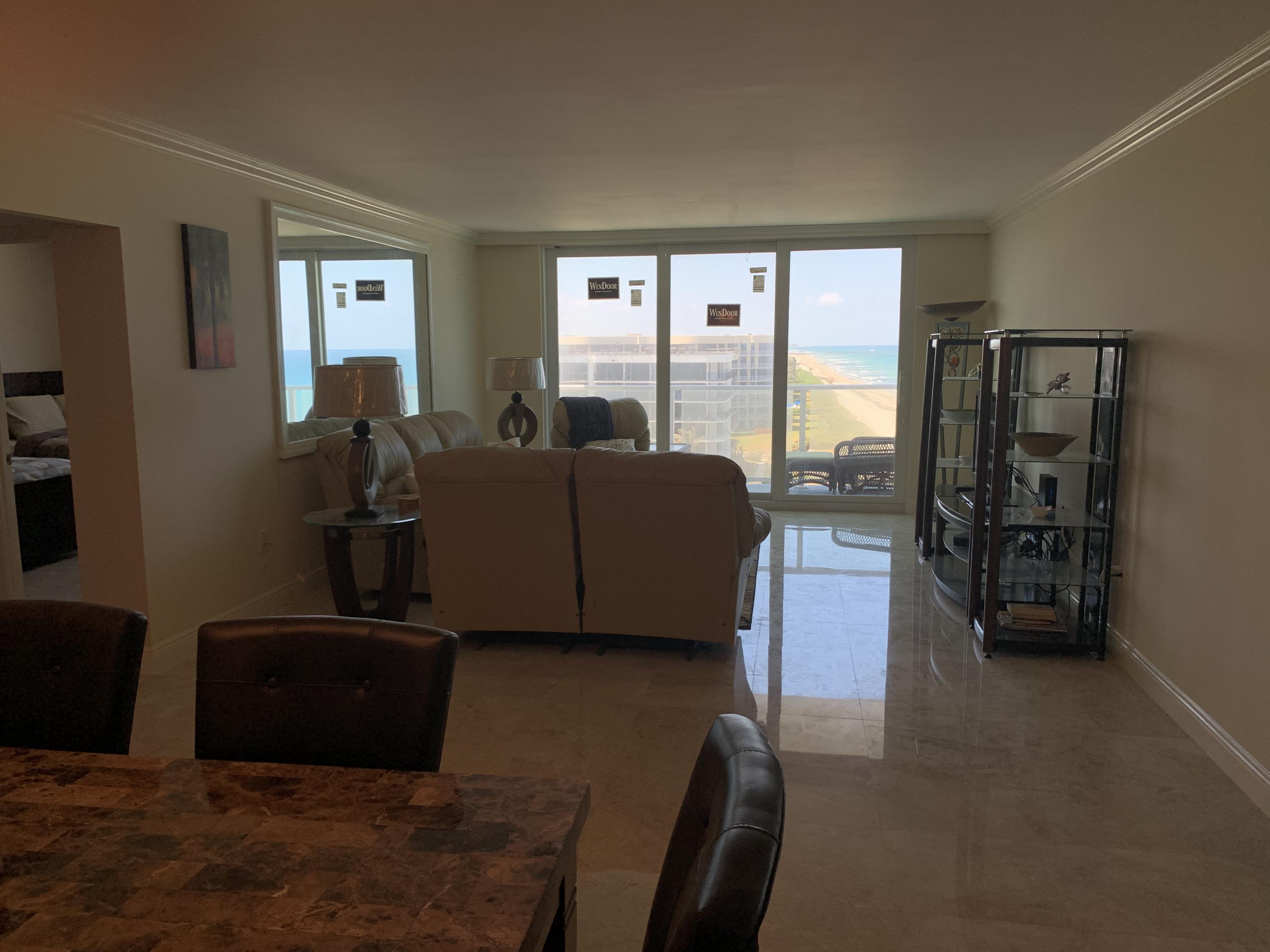 3450 South Ocean Boulevard, Unit 708 Palm Beach, FL 33480 - Photo 6 of 33 LIVING/DINING ROOM