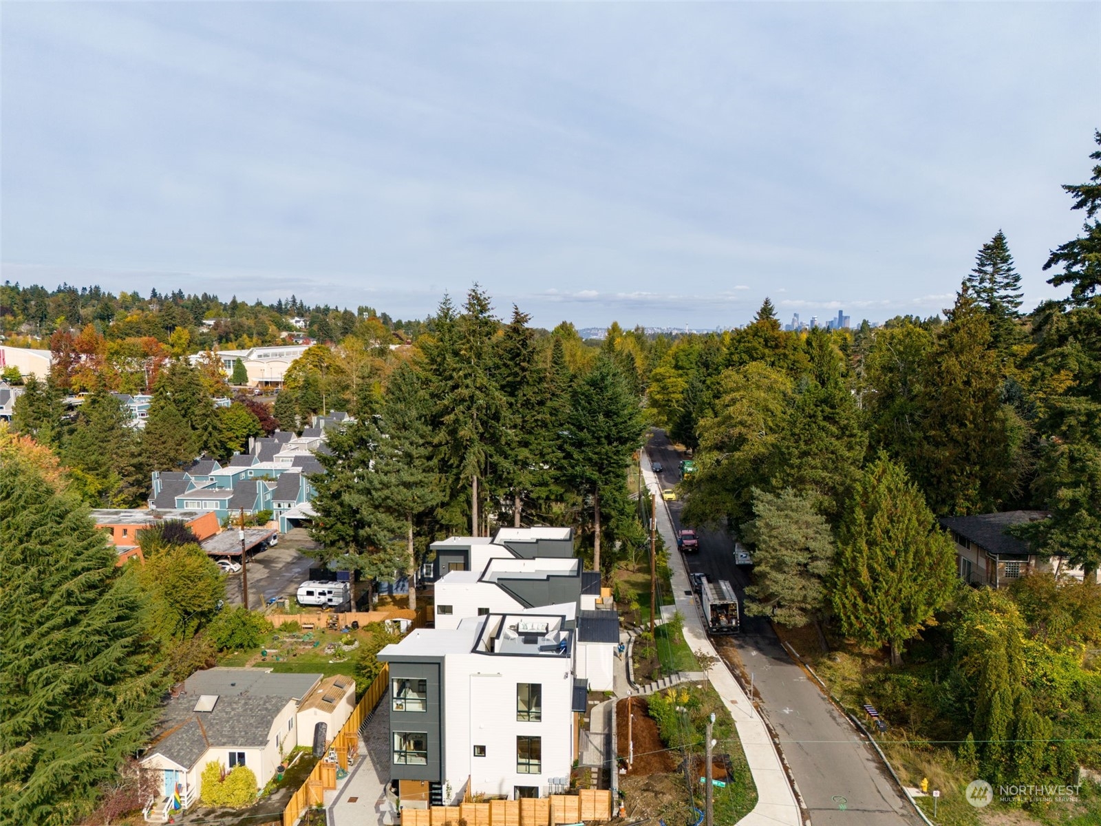 8451 24th Avenue Southwest, Unit B Seattle, WA 98106 - Photo 16 of 20 an aerial view of multiple house