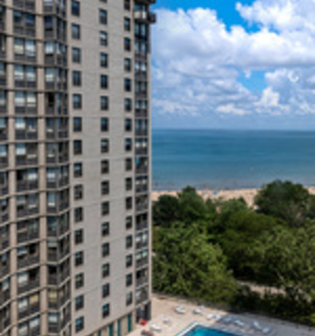 5701 North Sheridan Road, Unit 12L Chicago, IL 60660 - Photo 29 of 42 a view of a building with an outdoor space