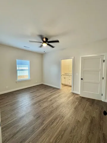 wooden floor in an empty room