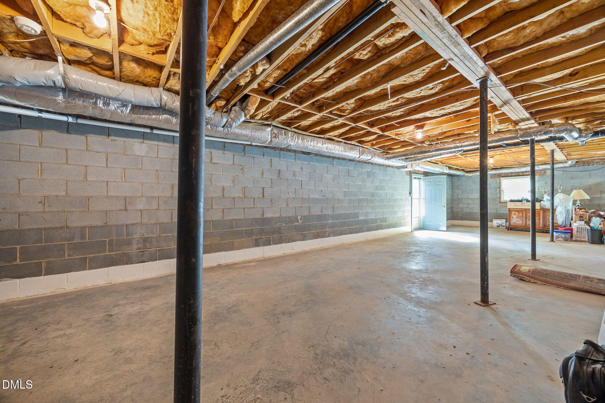 3213 Cobblestone Court Raleigh, NC 27607 - Photo 26 of 42 Full unfinished basement