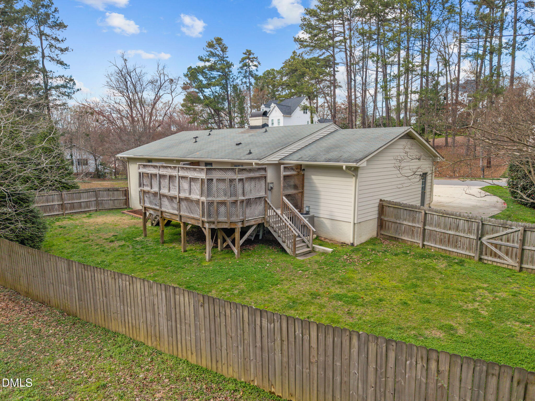 3213 Cobblestone Court Raleigh, NC 27607 - Photo 33 of 42 Backyard