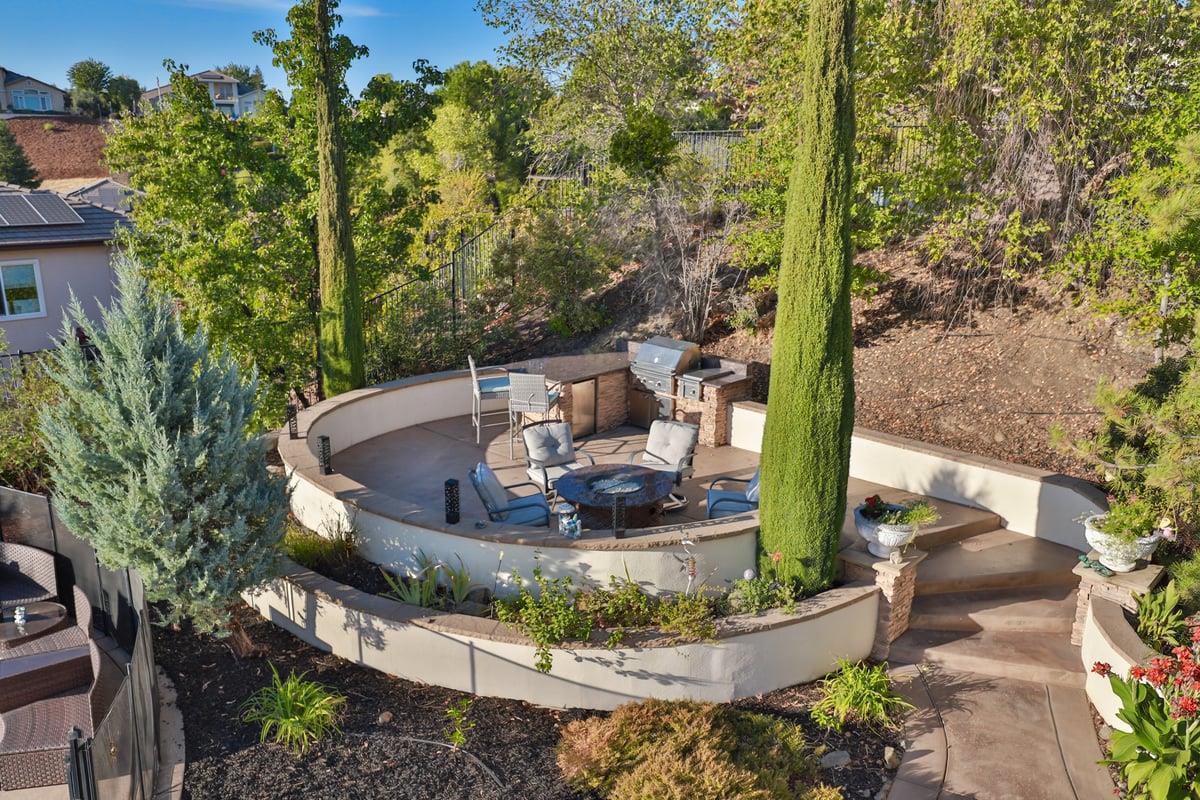 5100 Thalia Drive El Dorado Hills, CA 95762 - Photo 14 of 60 a view of a fountain in the yard