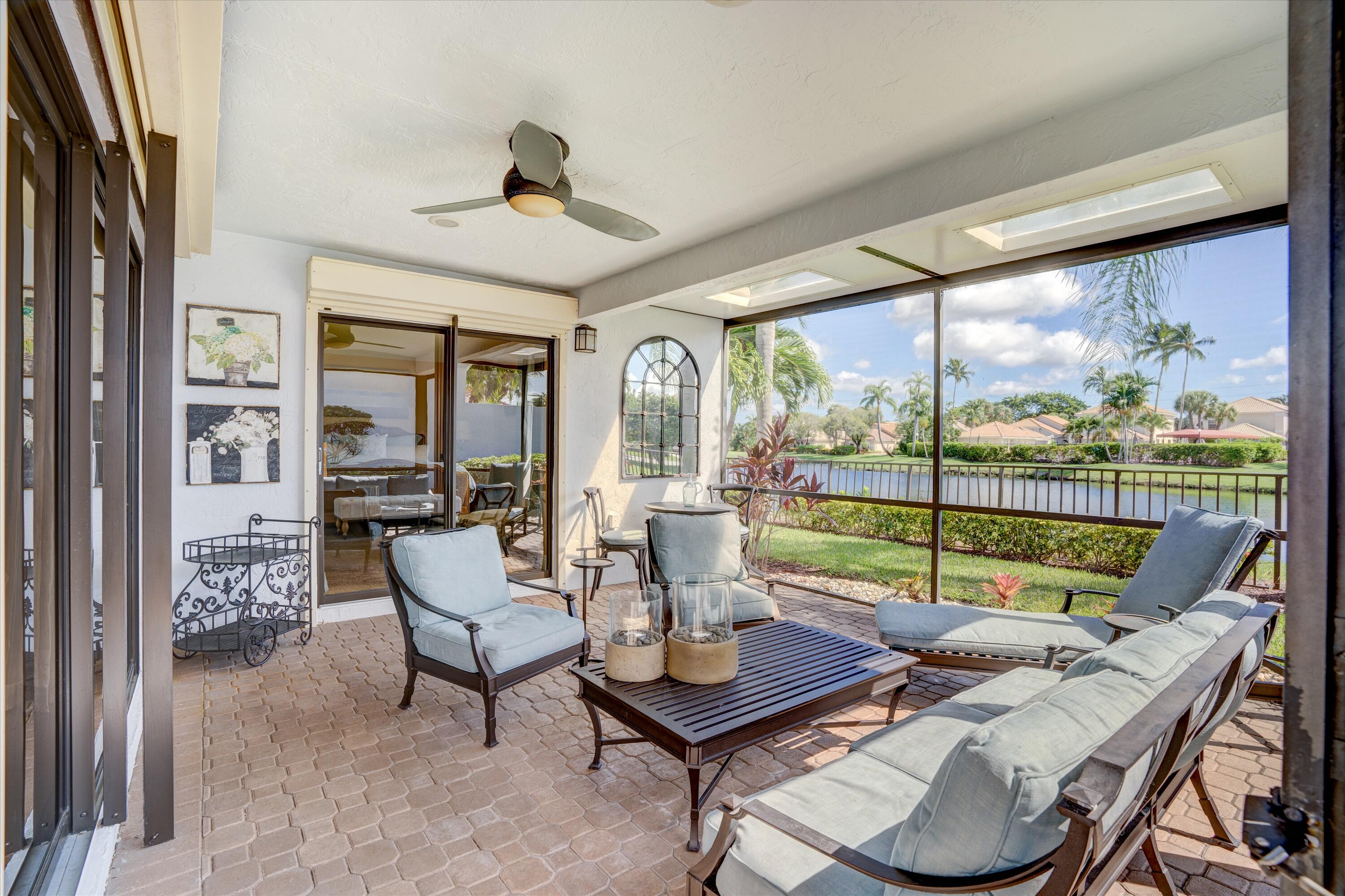 17496 Vía Capri Boca Raton, FL 33496 - Photo 20 of 22 Screen Patio