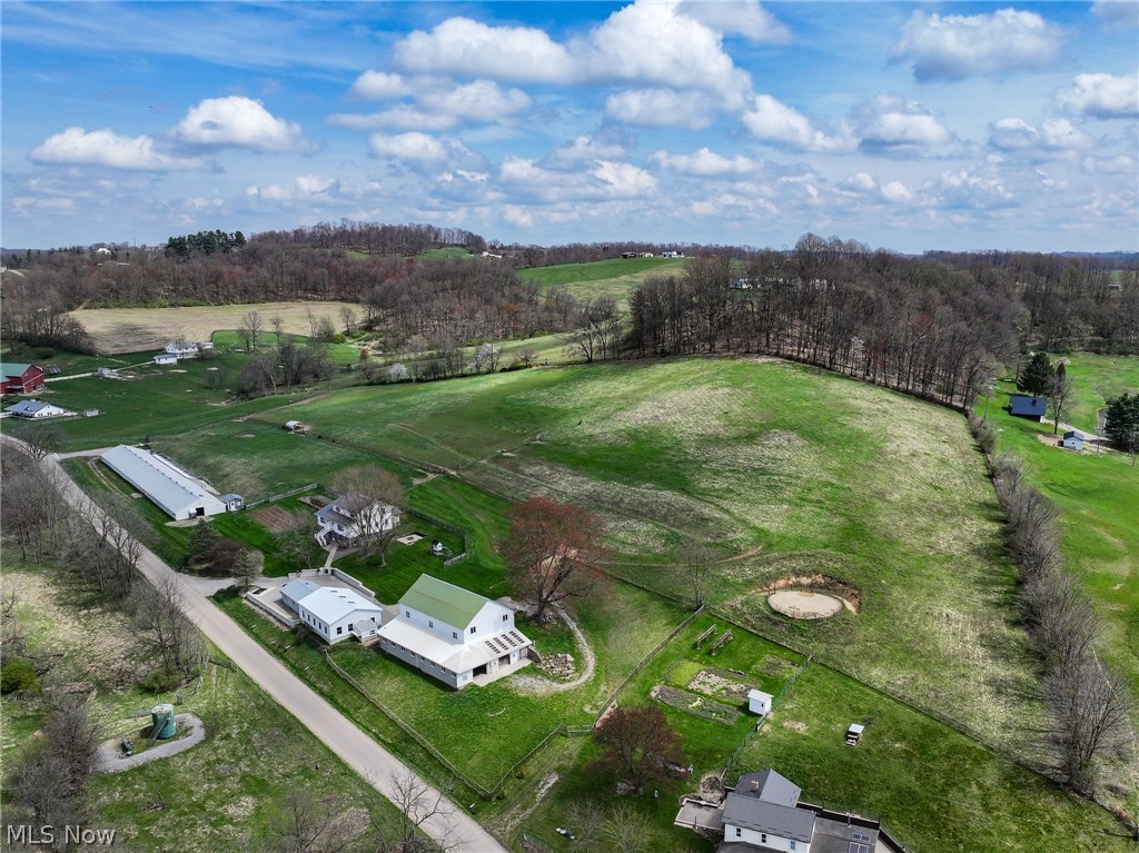 4371 Valley Road Baltic, OH 43804 - Photo 4 of 17 Aerial view with a rural view