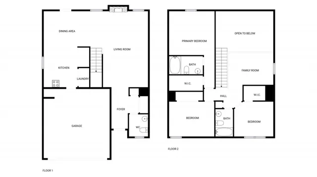 a picture of a floor plan