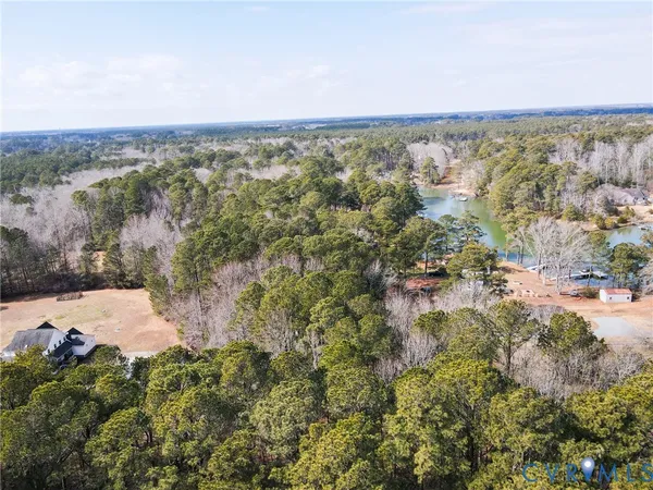 a view of an ocean and mountain