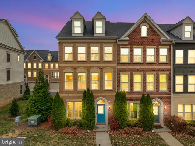 a front view of a building