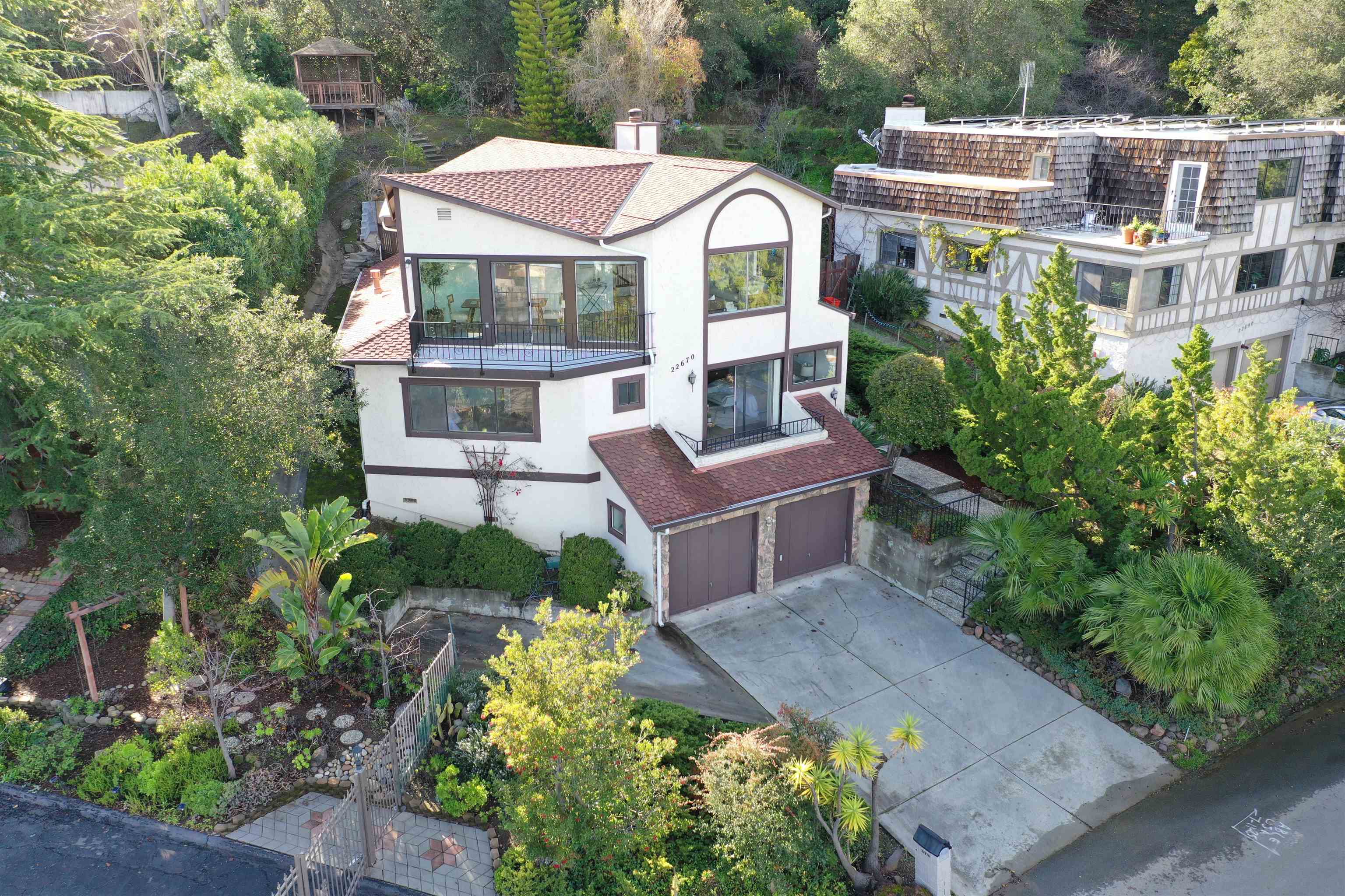 22670 San Juan Road Cupertino, CA 95014 - Photo 60 of 60 Aerial view of property and surrounding area