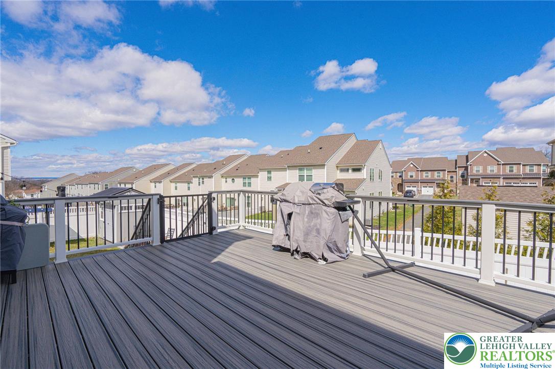 4435 Stole Road Emmaus, PA 18049 - Photo 54 of 64 a view of a balcony with wooden floor