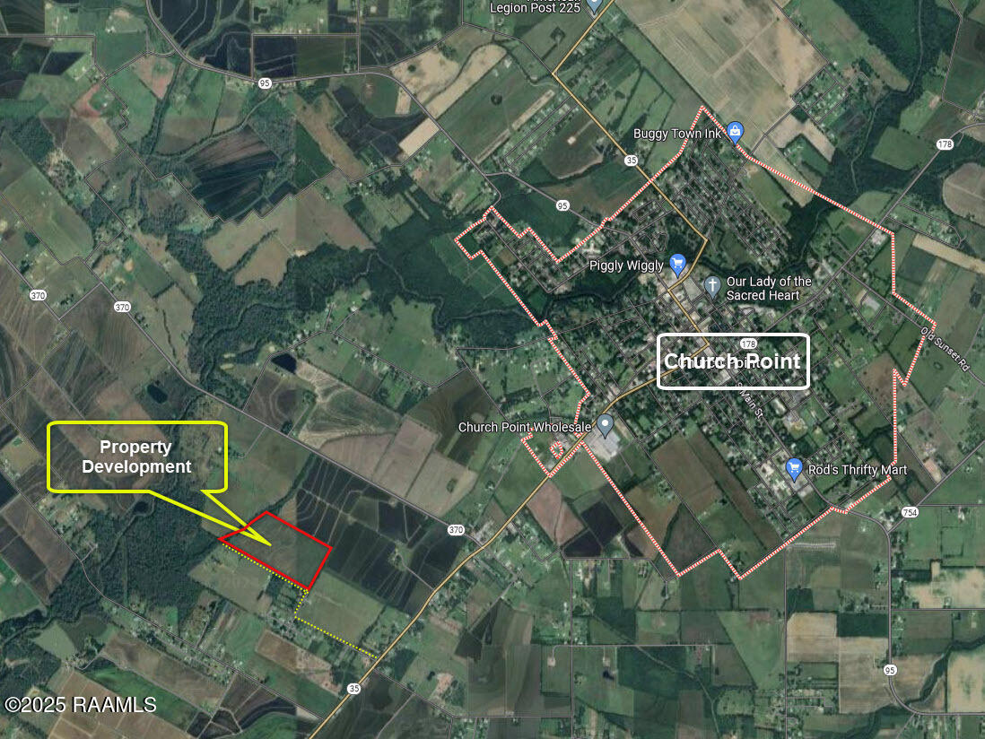 1 Church Point Church Point, LA 70525 - Photo 6 of 7 Aerial Location Map